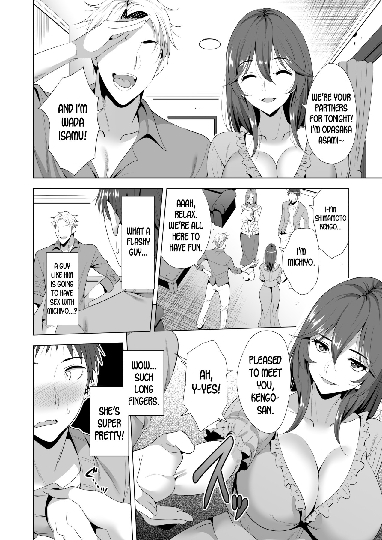 Hentai Manga Comic-Swapping Training-Read-13